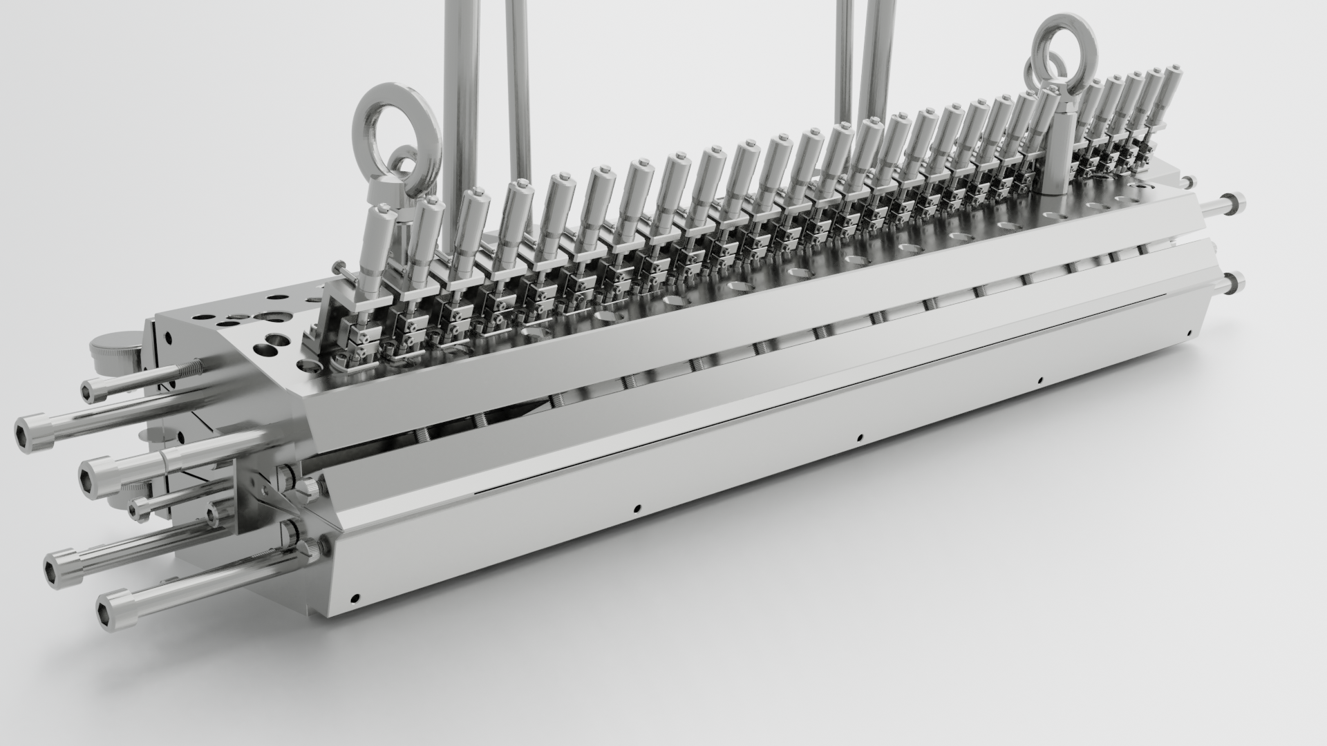 Double layer Slot Die with micrometer1