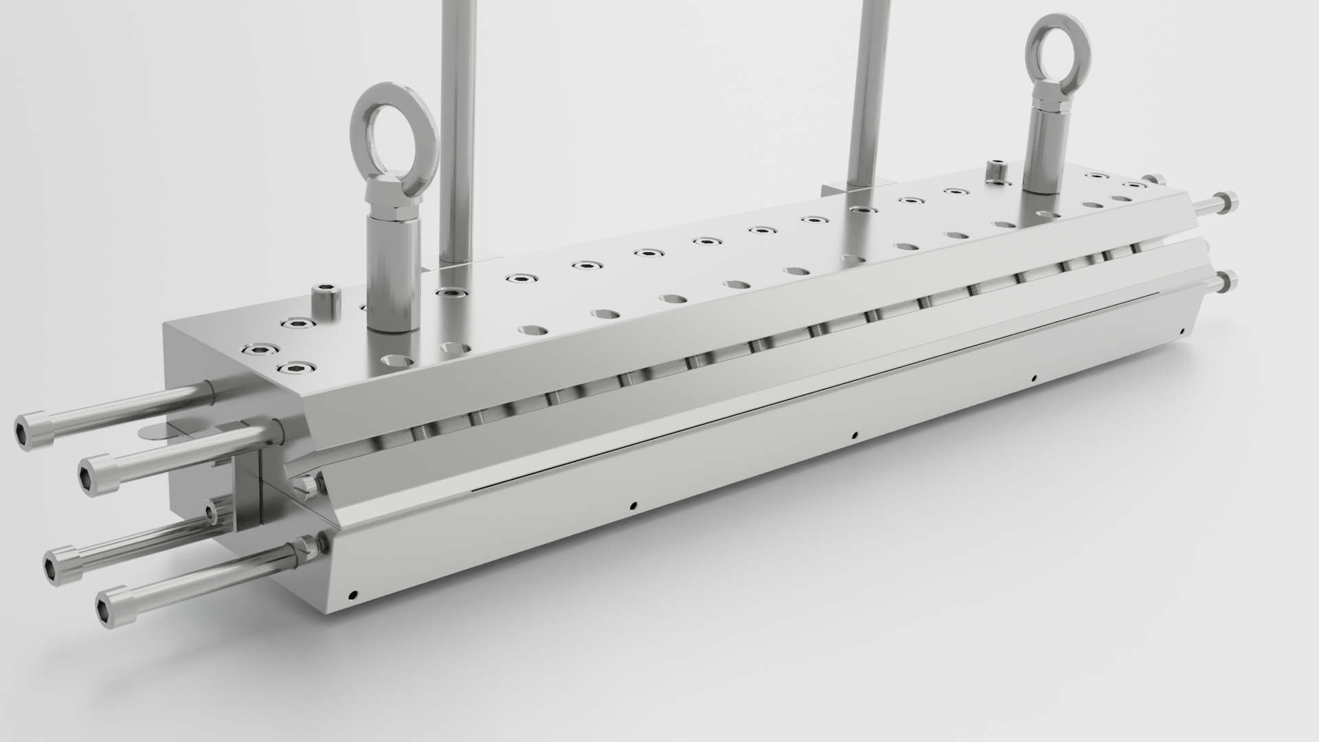 single layer Slot Die with screw